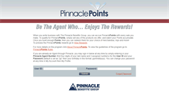 Desktop Screenshot of pinnaclepoints.com
